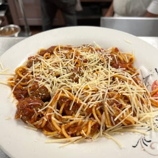 Spaghetti Marinara Lunch